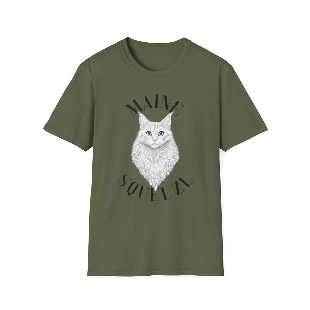 Maine Coon Cat T-Shirt — 'Maine Coon' Graphic Tee for Cat Lovers