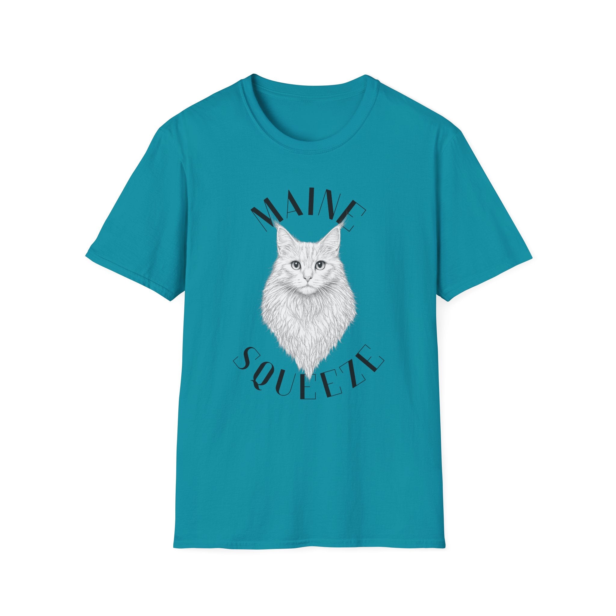 Maine Coon Cat T-Shirt — 'Maine Coon' Graphic Tee for Cat Lovers