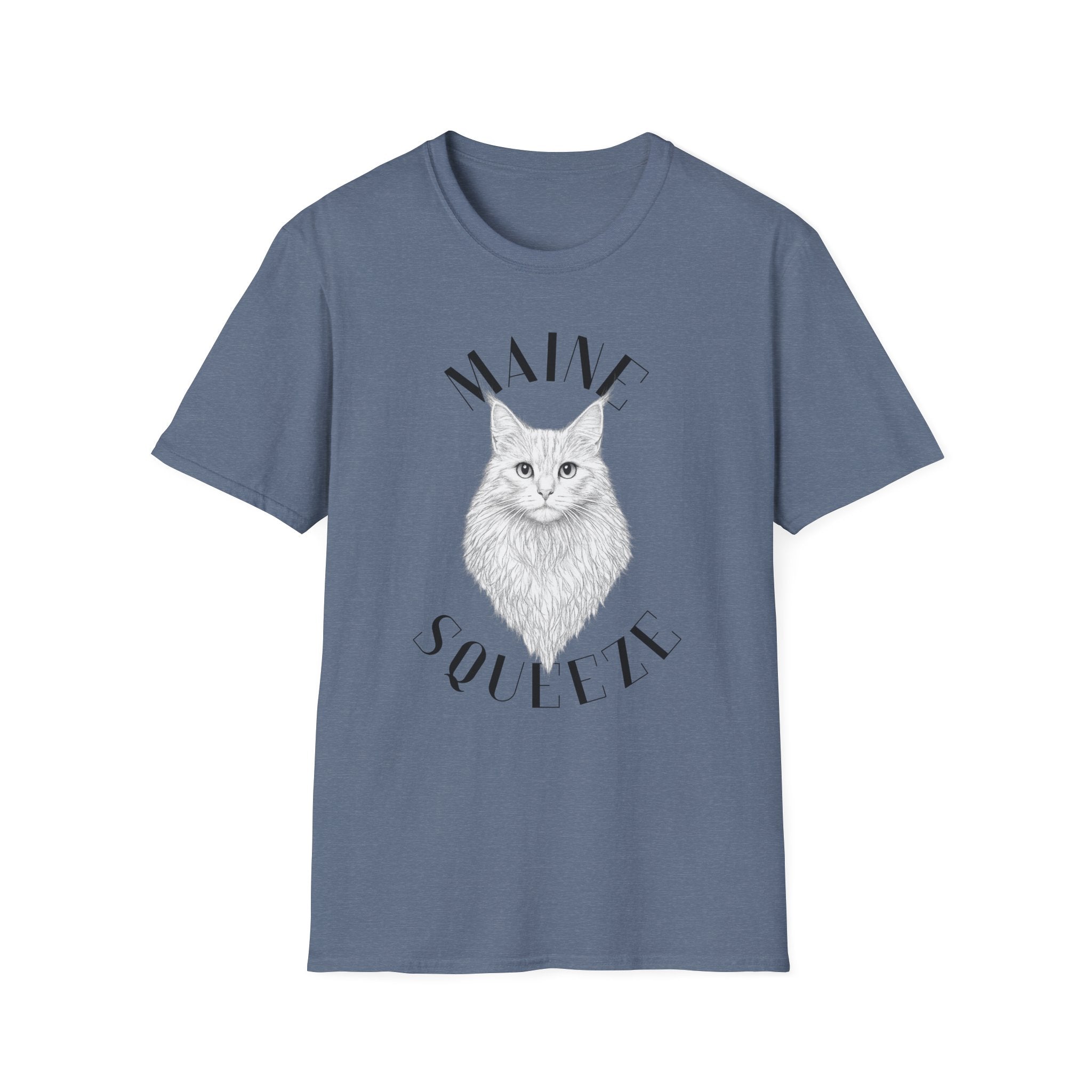 Maine Coon Cat T-Shirt — 'Maine Coon' Graphic Tee for Cat Lovers