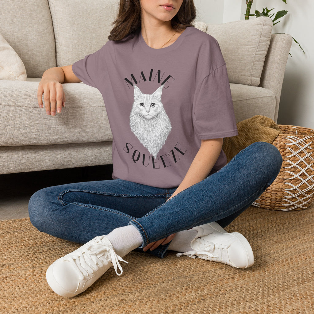Maine Coon Cat T-Shirt — 'Maine Coon' Graphic Tee for Cat Lovers