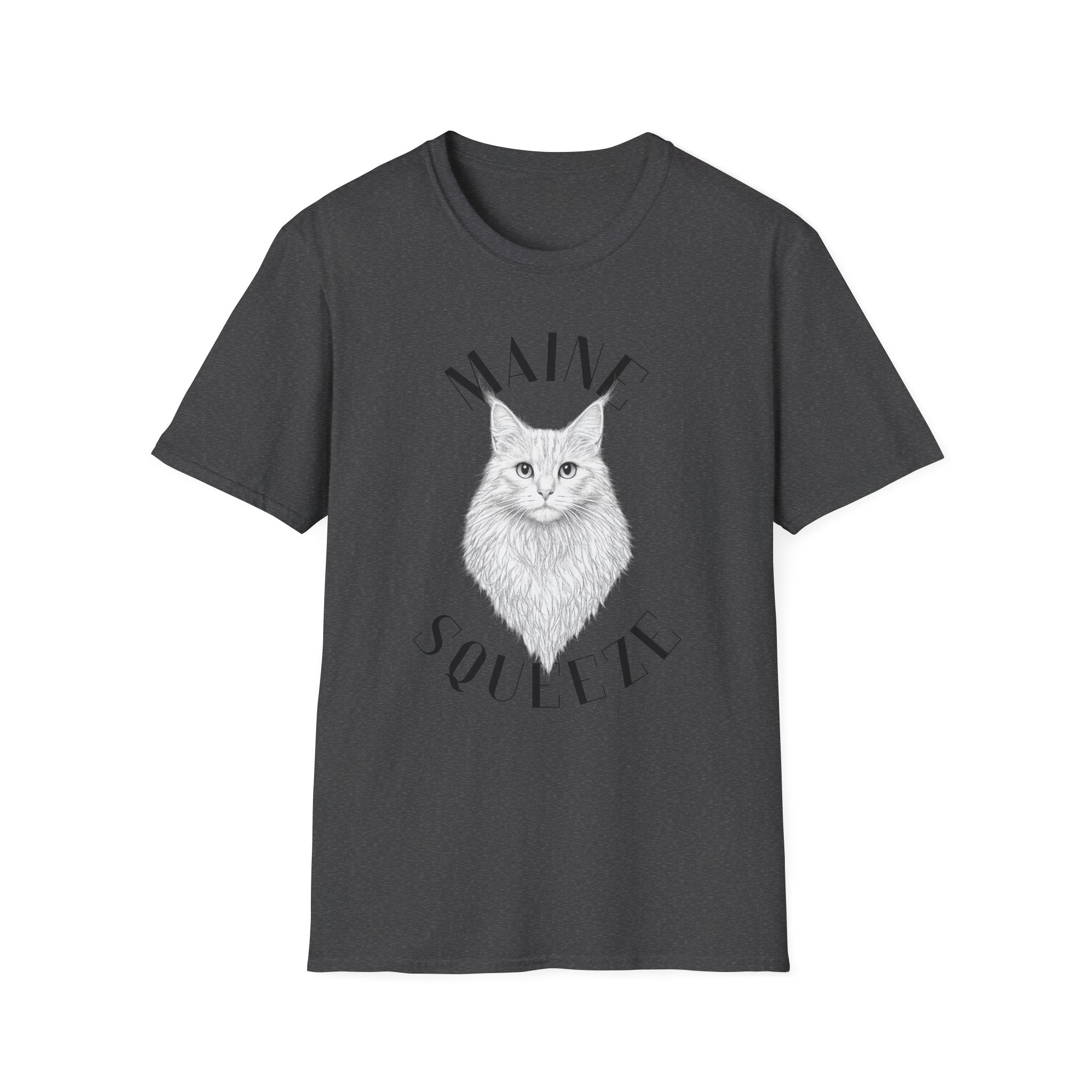 Maine Coon Cat T-Shirt — 'Maine Coon' Graphic Tee for Cat Lovers