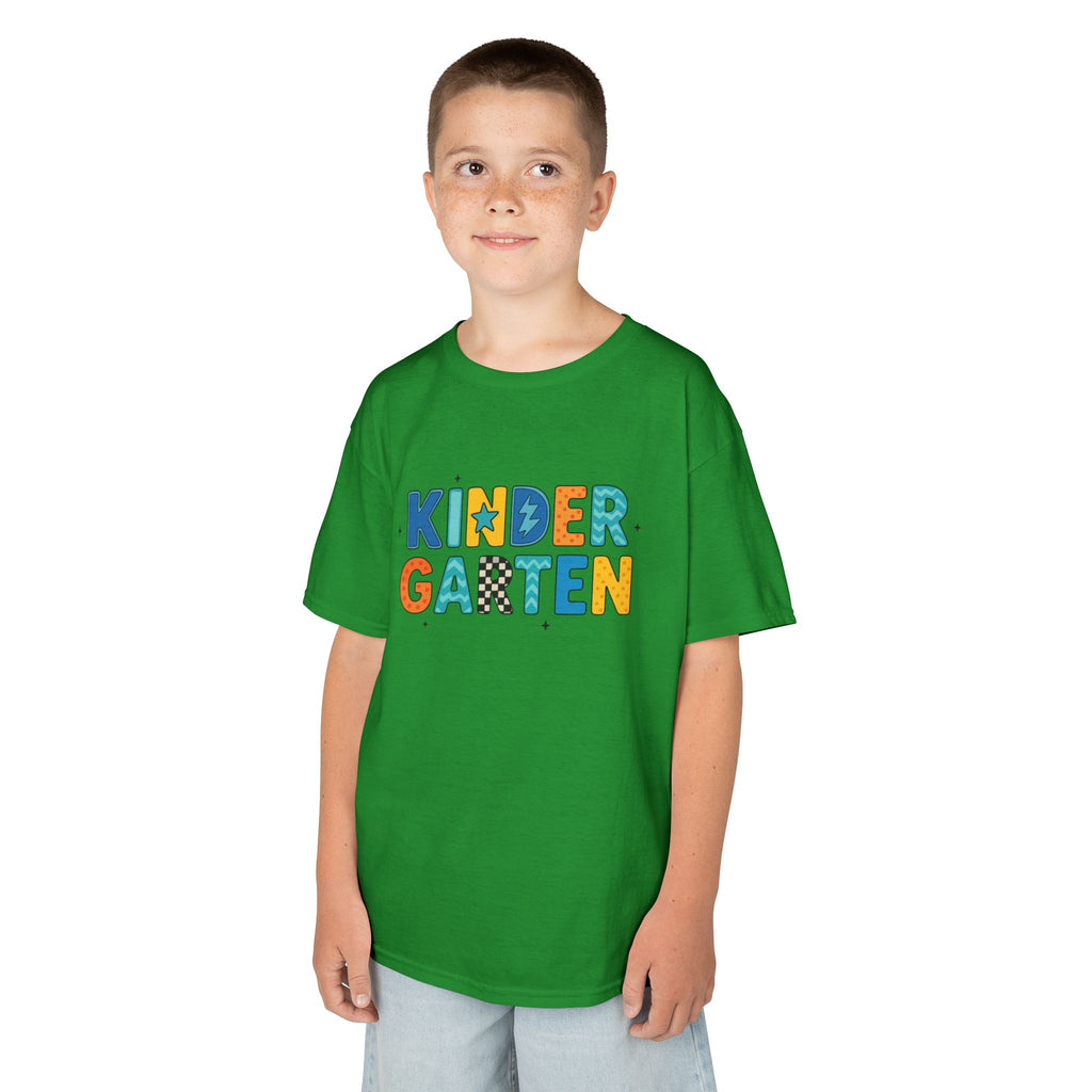 Kindergarten Kids T‑Shirt — Colorful Playful Back-to-School Tee