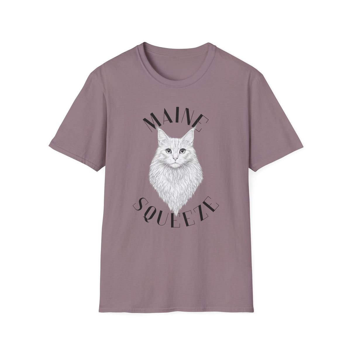 Maine Coon Cat T-Shirt — 'Maine Coon' Graphic Tee for Cat Lovers