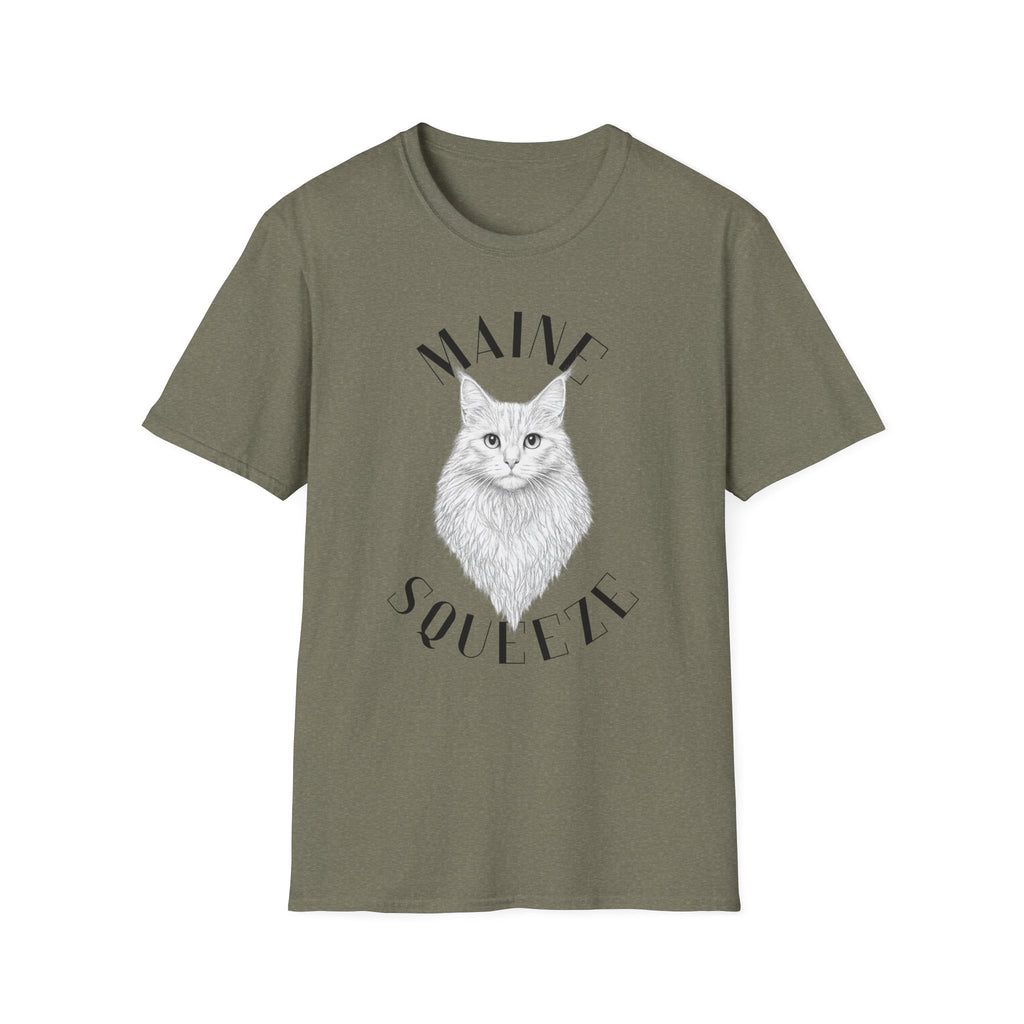 Maine Coon Cat T-Shirt — 'Maine Coon' Graphic Tee for Cat Lovers