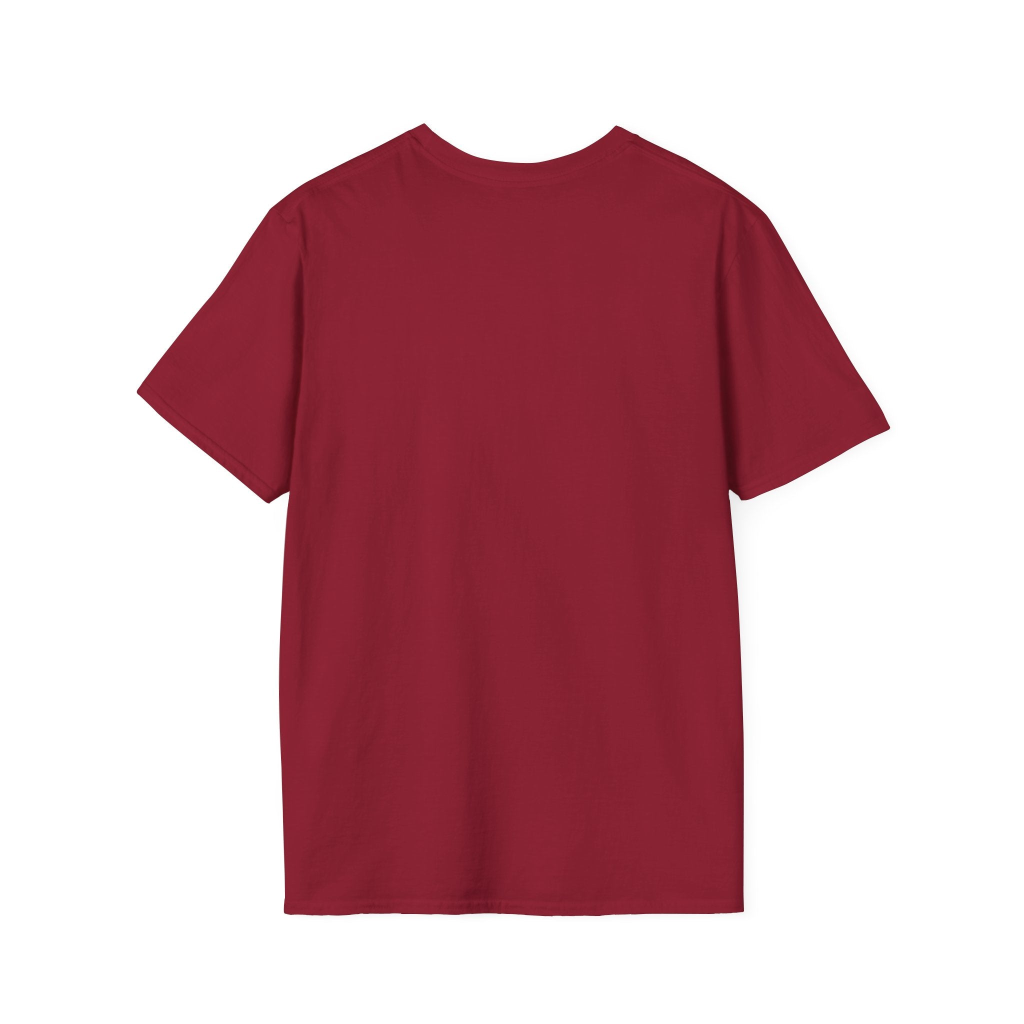 Fall Graphic T‑Shirt – Orange "fall" Script with Autumn Word Cloud