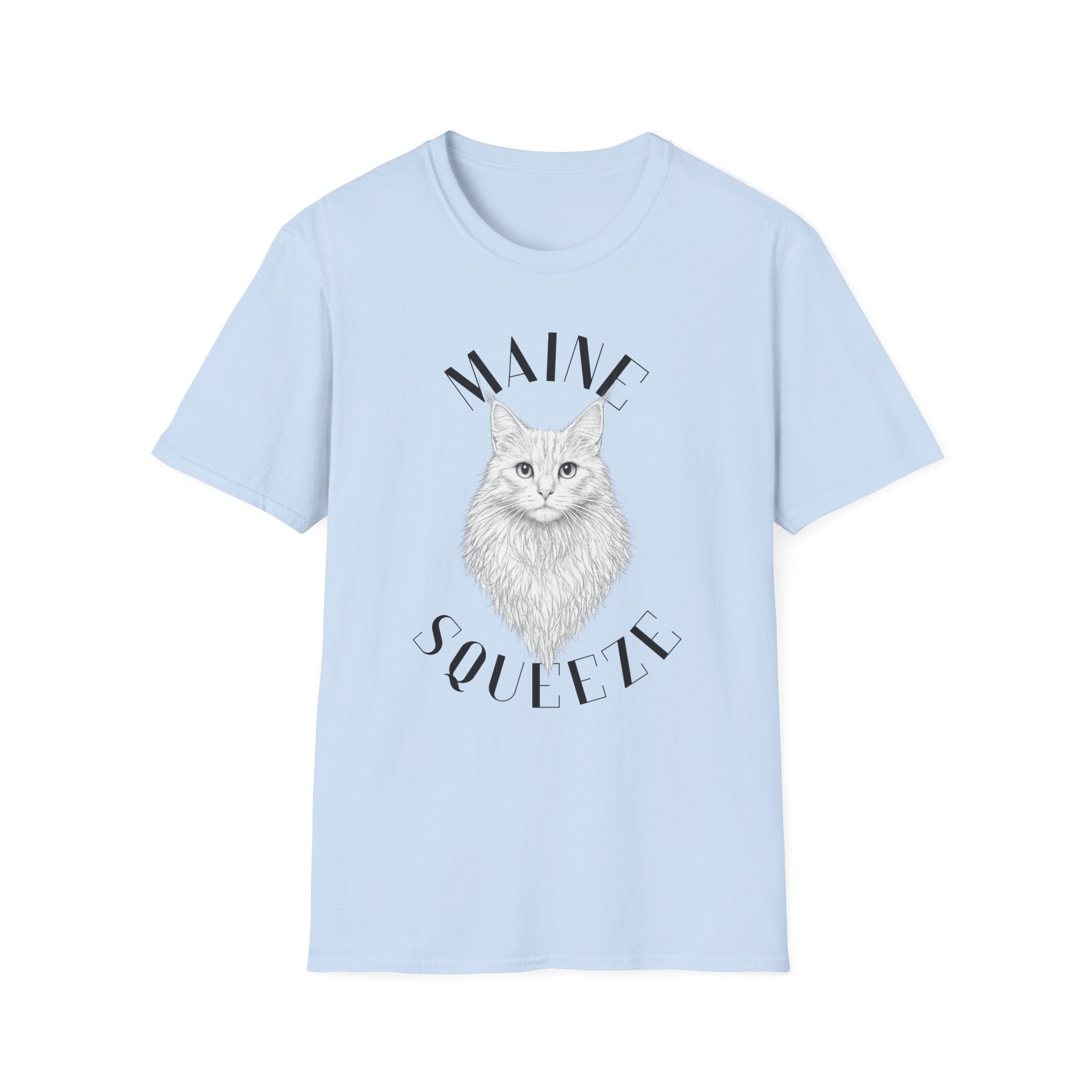 Maine Coon Cat T-Shirt — 'Maine Coon' Graphic Tee for Cat Lovers