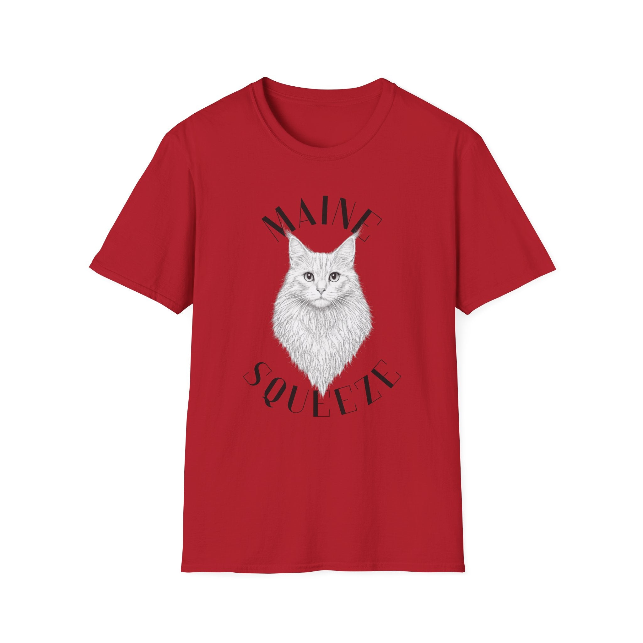 Maine Coon Cat T-Shirt — 'Maine Coon' Graphic Tee for Cat Lovers