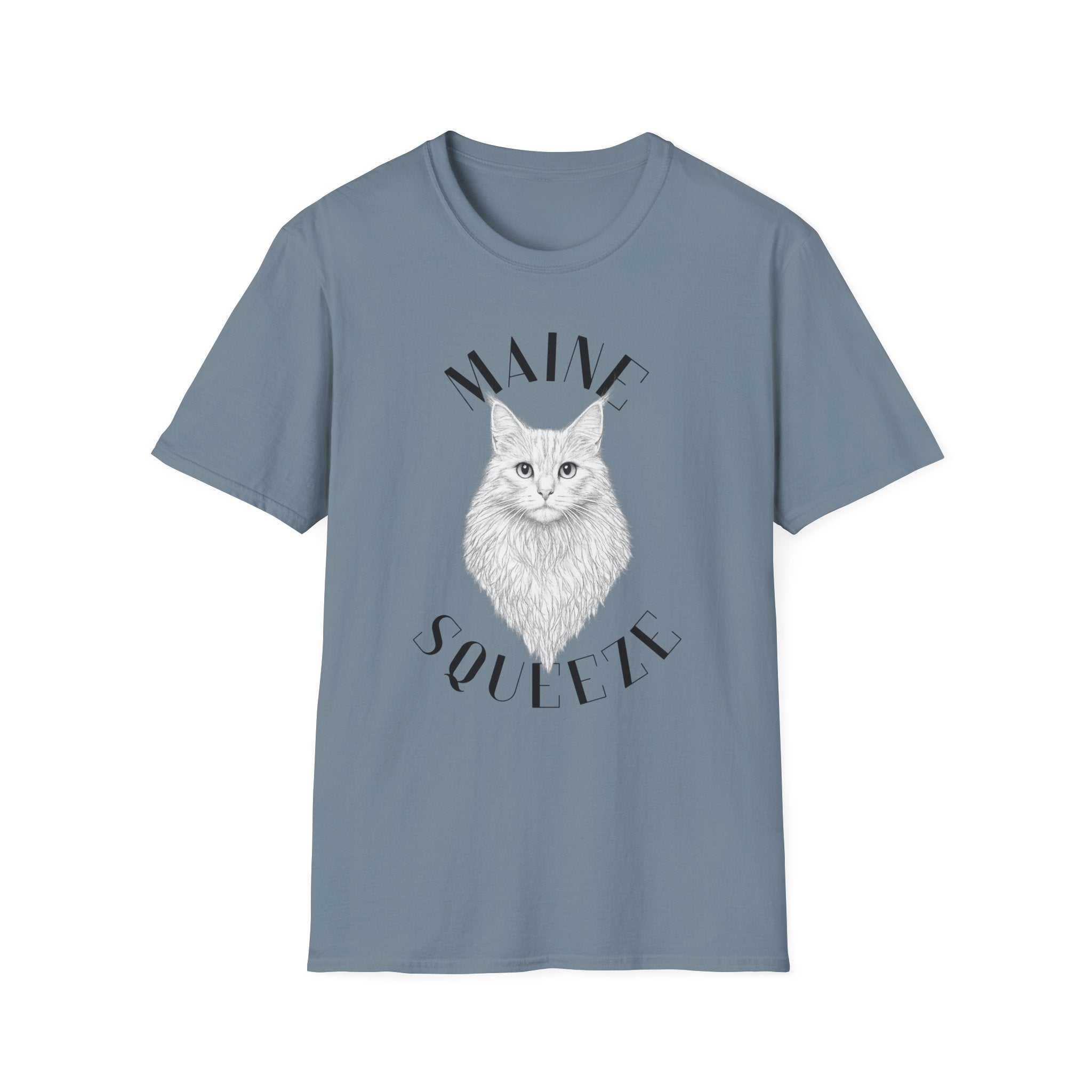 Maine Coon Cat T-Shirt — 'Maine Coon' Graphic Tee for Cat Lovers
