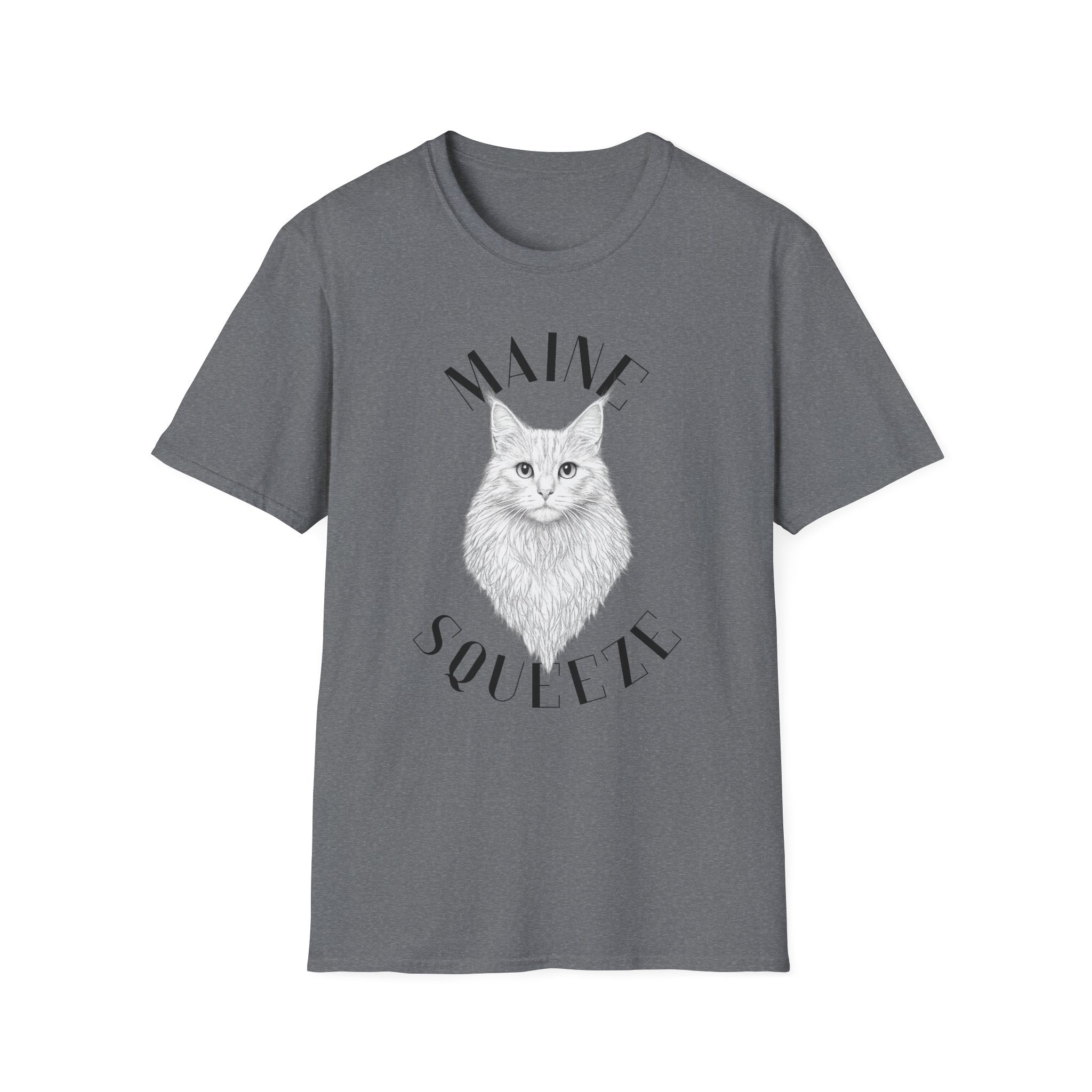 Maine Coon Cat T-Shirt — 'Maine Coon' Graphic Tee for Cat Lovers