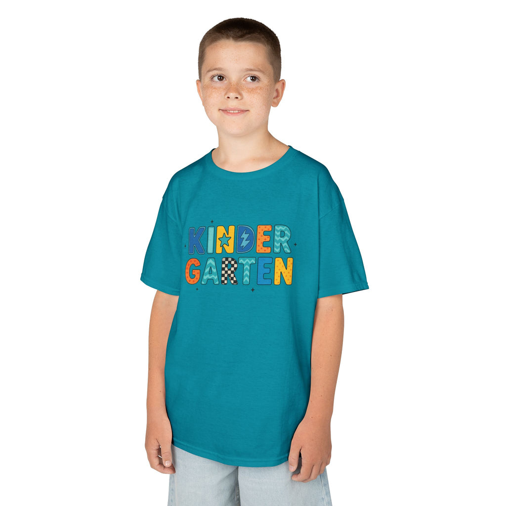 Kindergarten Kids T‑Shirt — Colorful Playful Back-to-School Tee